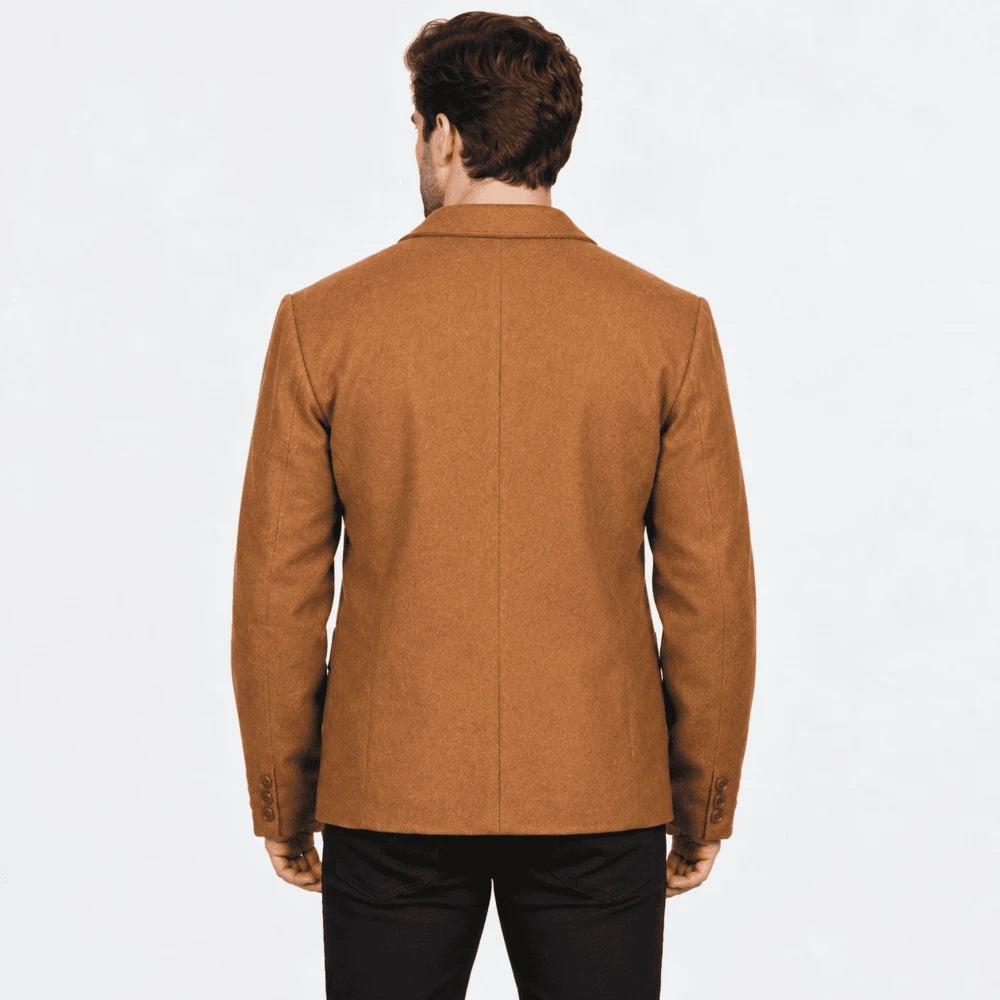 Keldrane Khaki Wool Blazer