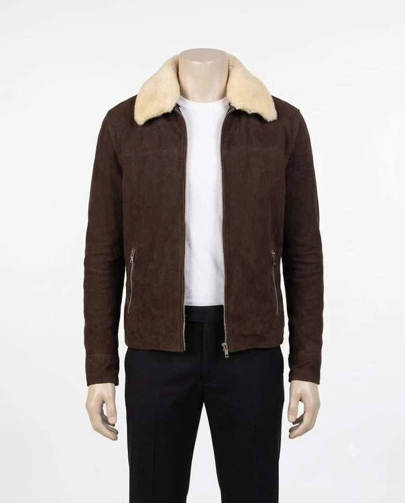 The Kingston Brown Shearling Fur Jacket