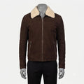 The Kingston Brown Shearling Fur Jacket