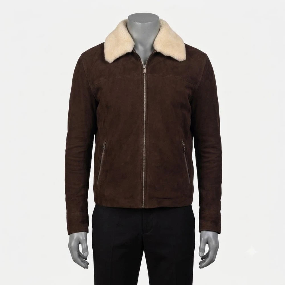 The Kingston Brown Shearling Fur Jacket